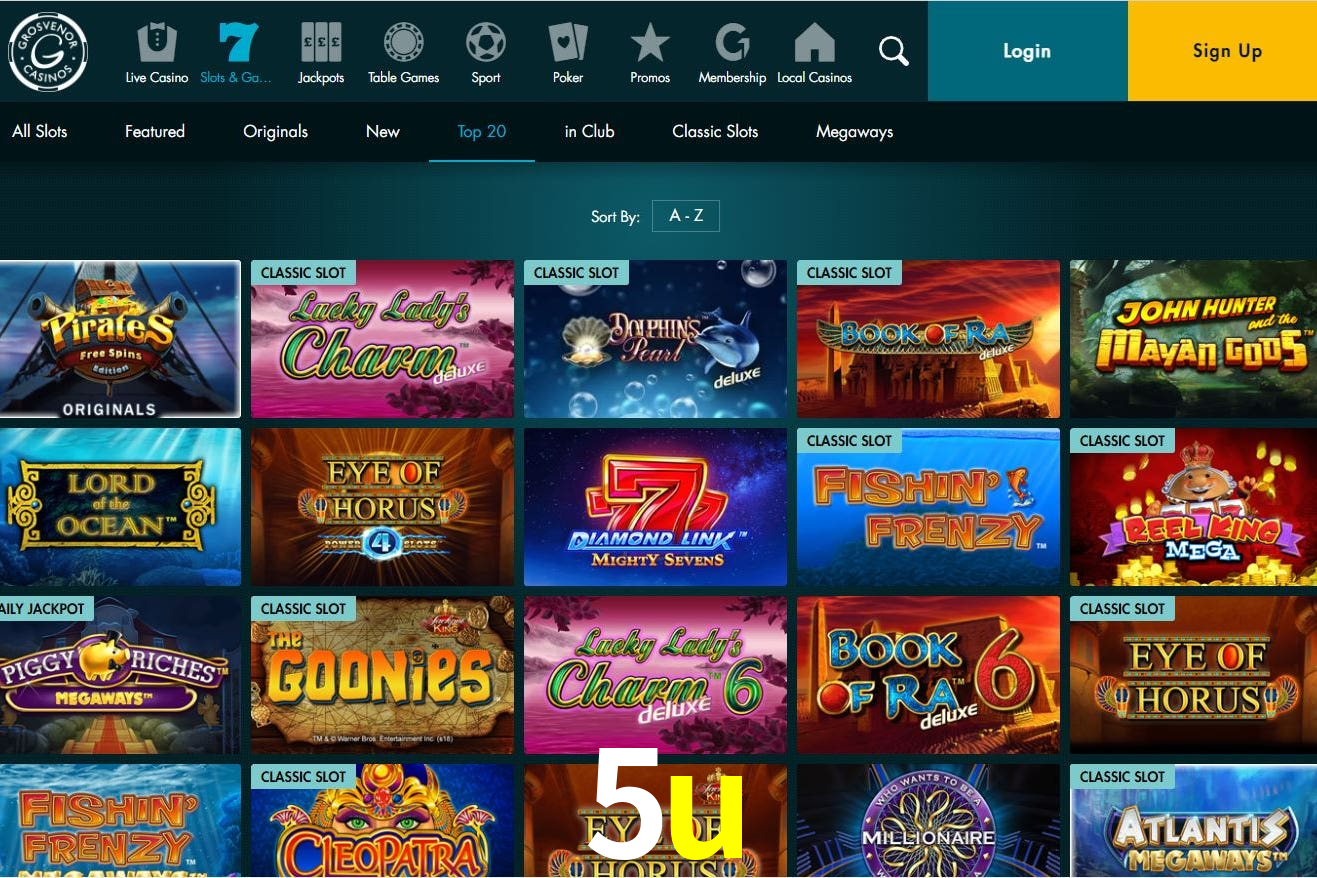 Descubra o Mundo do Cassino Online com 5u